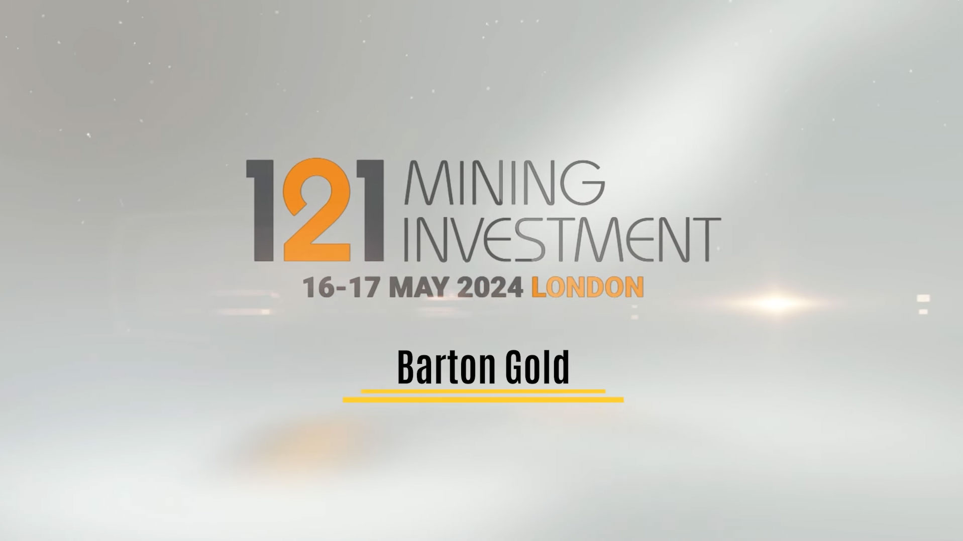 Presentation to London 121 Mining Conference