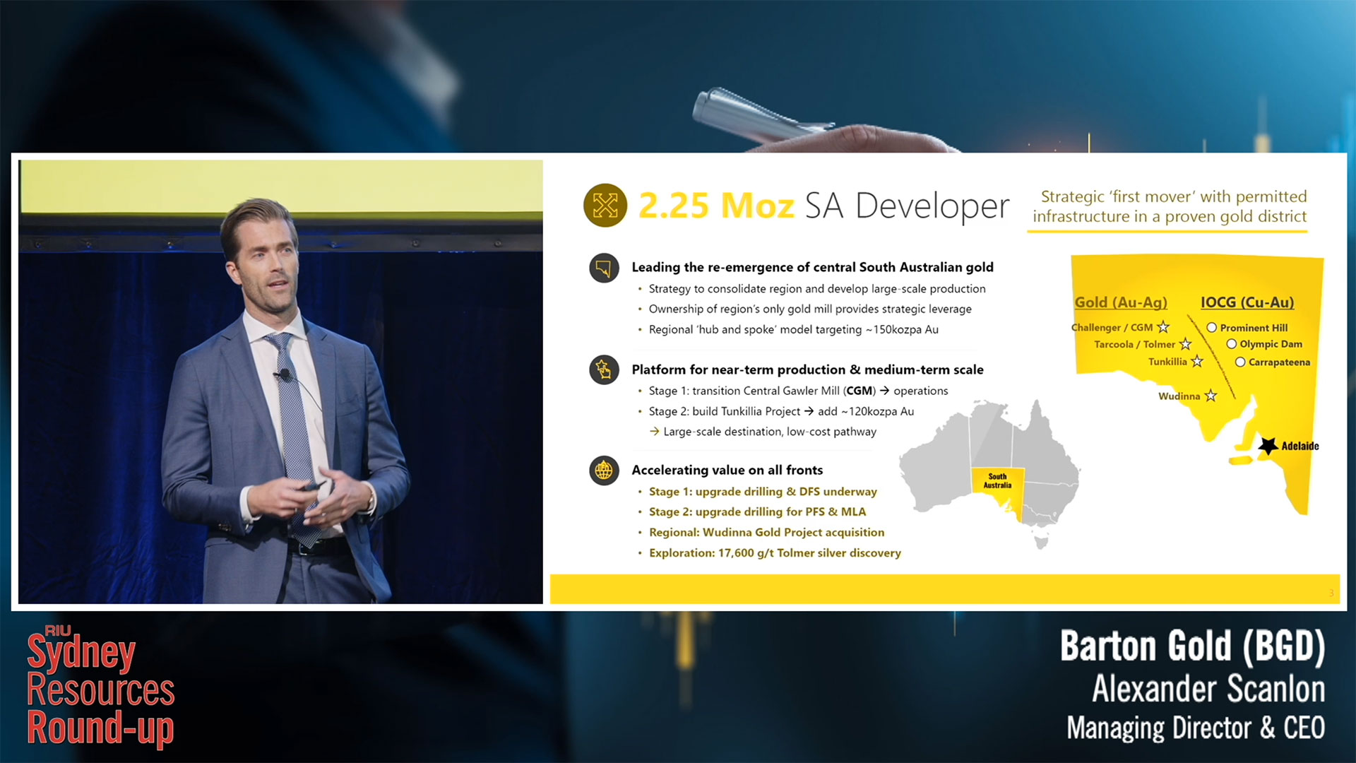 Presentation to RIU Sydney Resources Roundup