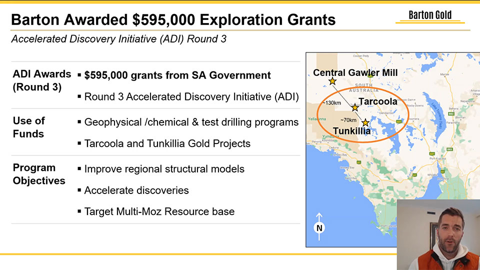 MD Alexander Scanlon Discusses $595,000 South Australian Exploration Grants